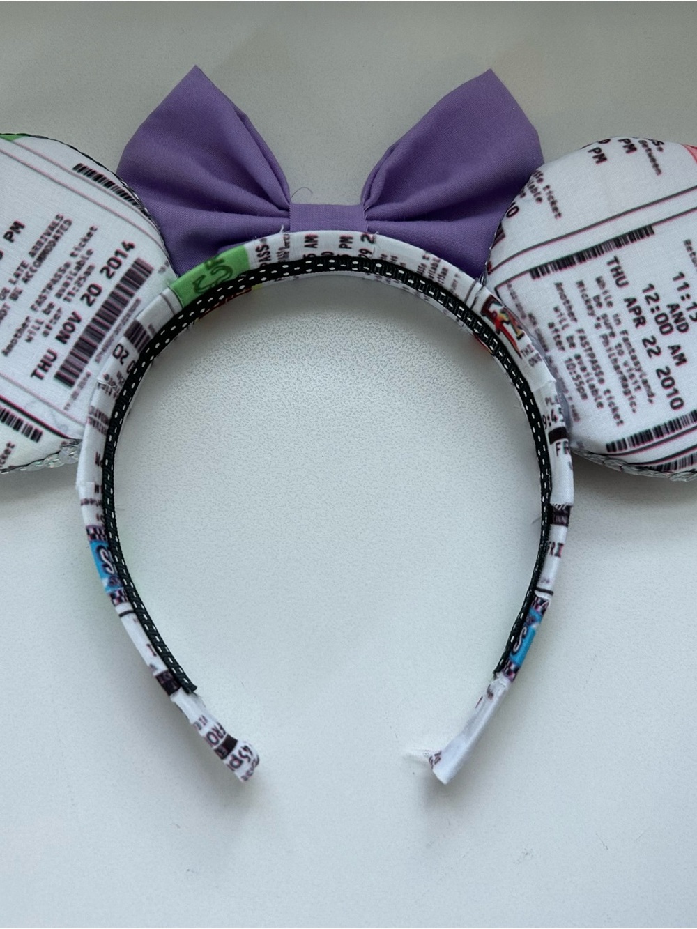 Handmade Disney-inspired Minnie Mouse ears headband
